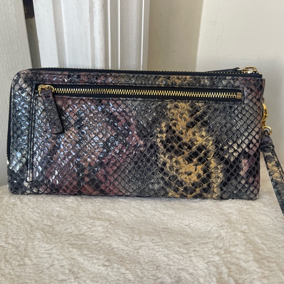 Lodis snake print clutch EUC - Picture 3 of 9